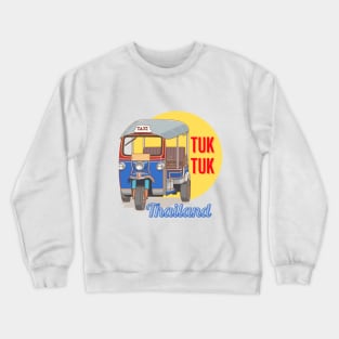 TukTuk Bangkok Thailand ,Brafdesign Crewneck Sweatshirt